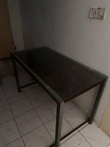 Glass table (Negotiable)