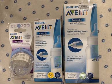 Milk bottle, silicone breast pump, feeding bra