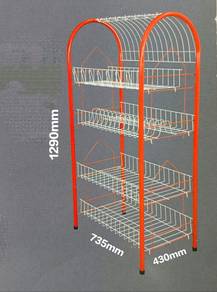 Dish Rack (5 Tier Dish Rack) / 5 Tingkat Rack Ping