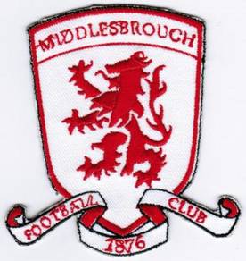 Middlesbrough FC Football England Badge Patch