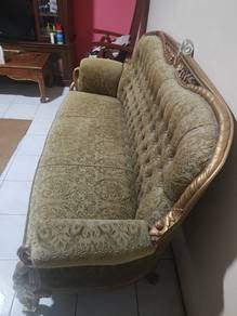 Kayu Jati Sofa Classic Gold