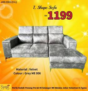Sofa L shape pelbagai design dan material