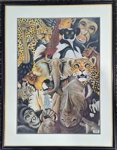 "Wildlife Majesty" – Framed Art Print