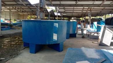Round fish tank with front glass (offer)