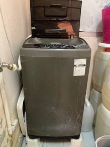 mesin basuh jenama haier