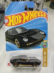 Hotwheels Black Lamborghini Miura SV