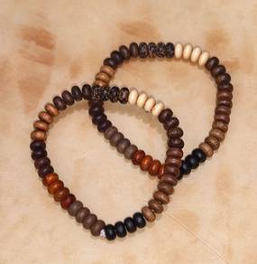 gelang 11 jenis teras/kayu