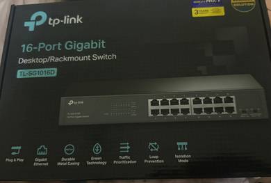 TP-Link TL-SG1016D 16-Port Gigabit Switch