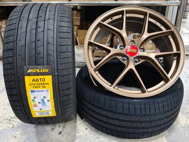 BMW 3 4 Series G20 G22 19" Rim + Tayar R265