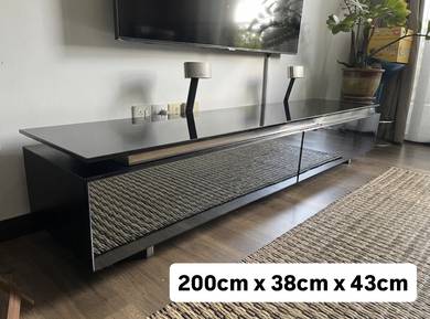 TV Cabinet & 3-Seater Sofa