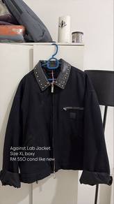 Against lab jacket