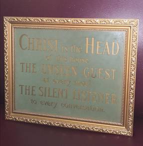 Christ is the head wall decor