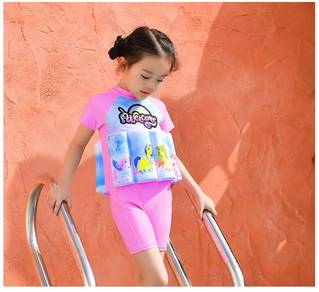 Baju Renang Kids Floating Swim Suit+Cap-UNICORN