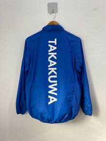 TS DESIGN Takakuwa Blue Nylon Windbreaker