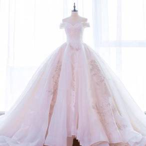 White prom wedding bridal dress gown RB0769