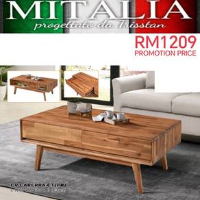 Solid Acacia Wood Coffee Table