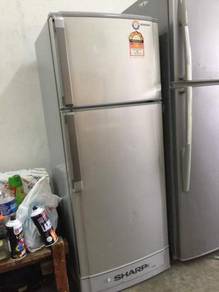 Sharp Small Fridge 2 doors Refrigerator Peti Sejuk