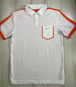 Nike Golf Off-White Collar Tee #DK Used