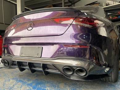 Mercedes W118 CLA45 FD Diffuser Carbon Bodykit