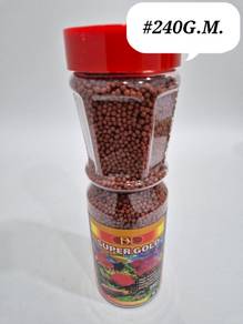 DL Super Gold 240gram Fish Food Feed Aquarium Ikan