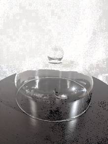 Curve / Glass Cake Dessert Cover