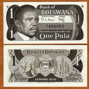 Botswana 1 Pula 1983  - Pick P6a -  unc