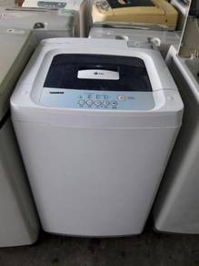 7kg LG Auto Basuh Washing Machine Fully Top Mesin