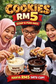 Cookies Celup student friendly 😋