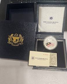 2013 Malaysia Day Commemorative Silver Proof Coin 