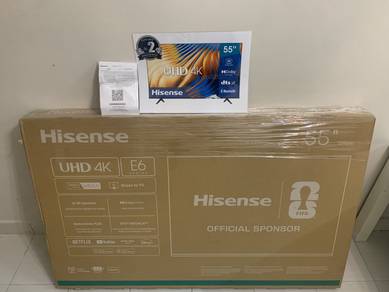 55” Hisense 2025 4K UHD Smart Tv