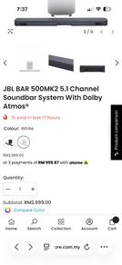 JBL BAR500MK2 5.1Channel