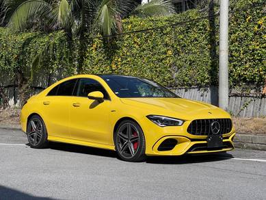 Mercedes Benz CLA45 45S  in KLCC, KUL