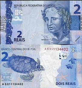 Brazil 2 reais 2013 p 252 unc