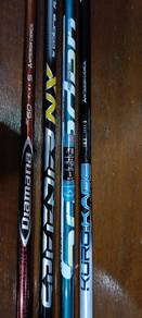 golf driver and wood shafts 