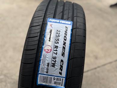 Tayar Baru 225 55 17 Toyo Proxes CR1 2026