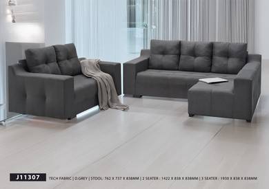 Sofa 2+3 Seaters FREE Stool JJ1307