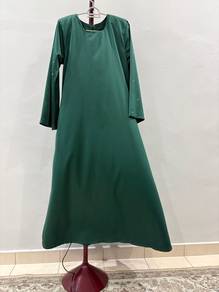Zuzas Dotes emerald green dress / jubah
