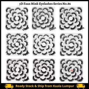 3D Eyelashes Faux Mink Natural Soft Looked Real La