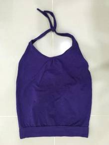 Purple Halter Neck Top ~ FREE SHIPPING