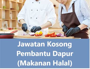 Pembantu Dapur (Makanan Halal)