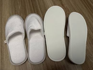 thick hotel slipper x2