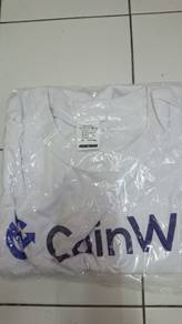 New Official Coin W White T-Shirt ( M Size)