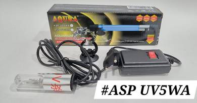 Aqura UV Lamp Aquarium Fish Akuarium ASP-UV5WA