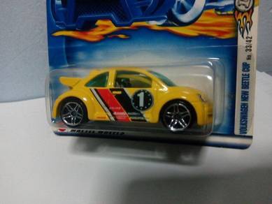 2001 Hotwheels VW New Beetle Cup