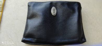 Vintage SHEFIELD mens leather clutch bag