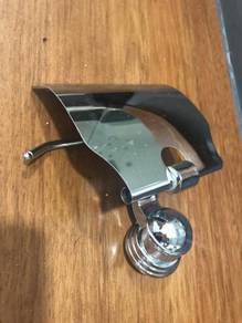 Toilet roll holder, wall hanger, shower head