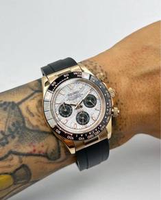 Custom Seiko Mod 39.5mm Rose gold "meteorite"