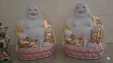 Two Laughing Buddhas