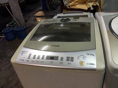 12kg Automatic Basuh Washer Mesin Top Panasonic