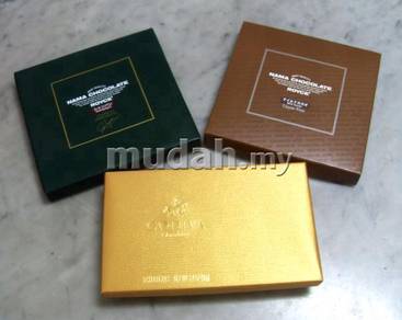 Premium Chocolate Boxes - Japan, USA - Set of 3